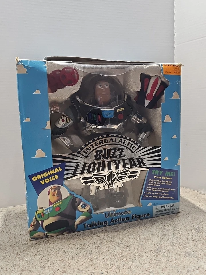 玩具总动员星际巴斯光年终极会说话可动人偶 Vntg 1996 — 第 1/4 张图片