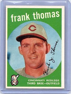 1959 Topps #490 Frank Thomas - Picture 1 of 2