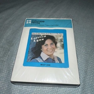 Loretta Lynn Out Of My Head And Back In My Bed 8 Track Cartridge Tape 1978 MCA - Picture 1 of 3