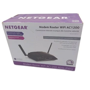 Netgear AC1200 Dual Band Modem WLAN Router VDSL/ADSL/Glasfaser 4 GB Ports Italie - Bild 1 von 3