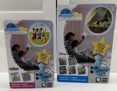 Disney Moonlite 7 Historias Smartphone Storytime 2 Proyector Iluminado Foto 1 de 4