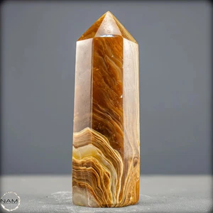 Natürlicher Aragonit Obelisk - 536,02g - Bild 1 von 11