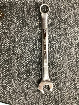 Craftsman USA 3/4” 44701 12 Point Combination Wrench VA Standard NOS Sticker - Image 1 of 4