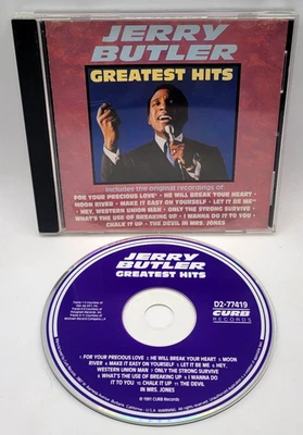 Jerry Butler - Greatest Hits [CD] CURB 1991 - Image 1 of 2