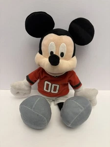 Peluche Colegial Disney Mickey Mouse Georgia Bulldogs con Licencia Oficial ¡Difícil de Encontrar! - Imagen 1 de 7