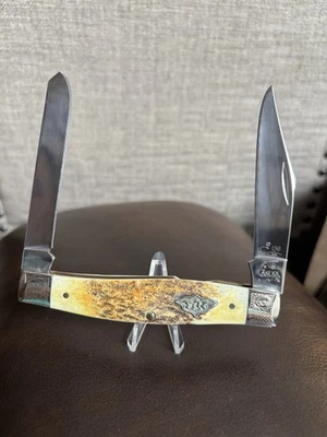 CASE XX ENCYCLOPEDIA SET STAG 75 PATTERN KNIFE 2005 - Image 1 of 4