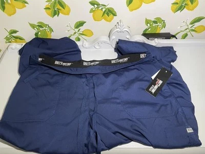 Calça esfoliante azul feminina Grey’s Anatomy tamanho 2XL nova com etiquetas - Imagem 1 de 4