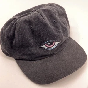 Volcom Stone third eye gray cotton structured snapback a Ryan Burch experiment - Picture 1 of 7