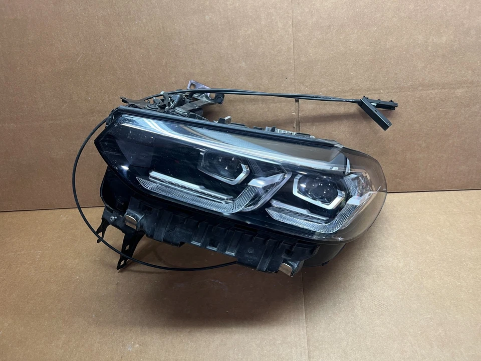OEM 2022 2023 2024 BMW X3 X4 СВЕТОДИОДНАЯ ФАРА ПОЛНАЯ ЛЕВАЯ СТОРОНА LH ИЗЯЩНАЯ!! - Изображение 1 из 4