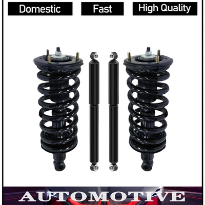 Amortiguadores delanteros y traseros Monroe OEM para Nissan Titan 2004-2015 4x4 de por vida con Foto 1 de 2