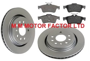 Vauxhall Vectra C 1.9 CDTI, 2.0, 2.2, 3.0 & 3.2 Rear Brake Discs|Vented| & Pads - Picture 1 of 1