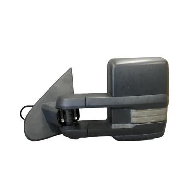 2017 CHEVROLET SILVERADO 1500 Left Door Mirror Power turn signal wide load OEM - Image 1 of 4