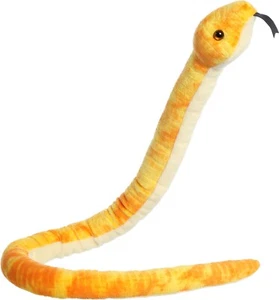 Aurora - Snake - 50" Mango Corn Snake Playful Stuffed Animal - Picture 1 of 4