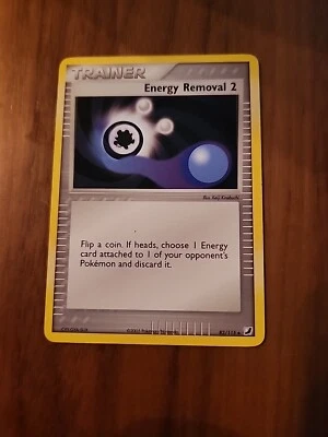 82/115 EX UNSEEN FORCES ~ NON-HOLOS Pokemon Card Energy Removal 2 - Image 1 of 2