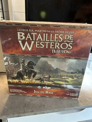 Game of Thrones Battles of Westeros Board Game French Version NEW Core Set - Image 1 of 4