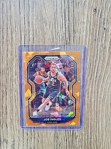 2020-21 Panini Prizm Prizms Orange Ice #243 Joe Ingles - Picture 1 of 2