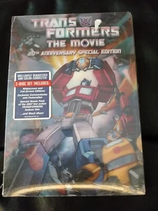 Lenticular Transformers: The Movie (DVD, 2006, 2-Disc Set, 20th Anniversary  - Picture 1 of 3