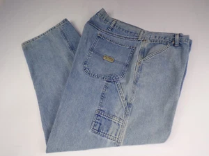 Vintage Wrangler Authentic Carpenter Jeans Mens 40 X 30 Workwear Blue Cotton J24 - Picture 1 of 10