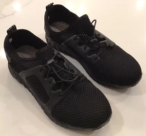 Adidas Die Weltmarke Mit Den Black  Steel Toe Men's Shoes Sz EU 39 US 6.5 - NWOB - Picture 1 of 9