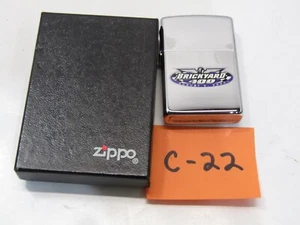 C-22 OLD UNSTRUCK OLD ZIPPO LIGHTER BRICK YARD 400 COLLECTABLE - Picture 1 of 2