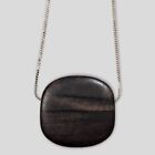 Natural Wood Pendant Necklace