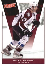 2010-11 Upper Deck Victory Colorado Avalanche Hockey Card #54 Milan Hejduk