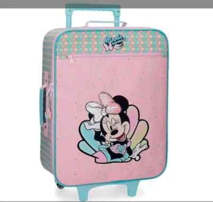MALETA CABINA DISNEY MINNIE SIRENA ROSA 35X 50X 16 CM - Imagen 1 de 4