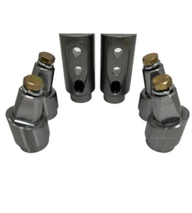 Fits Polaris RZR PRO R 2 Seat Roll Cage Bungs 1-3/4" Tubing + 1/2"-13 Hardware - Picture 1 of 4