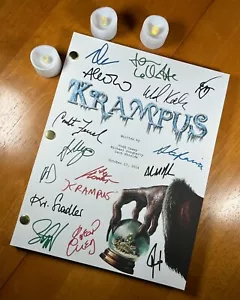 Krampus Script Signed- Autograph Reprints- 107 Pages - Picture 1 of 7