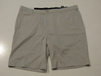Greg Norman Mens Shorts Beige Ultimate Travel Flat Front Size 40 NWT - Image 1 of 2