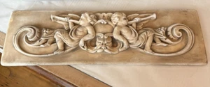 Piedras artísticas ángeles pergaminos PESADO 3D pared colgante placa Greensburn Lousiana LEER - Imagen 1 de 10