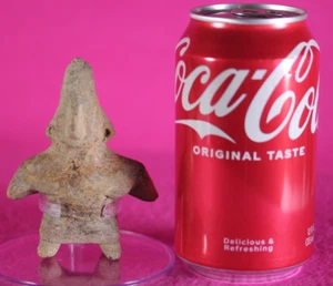 Authentic Pre Columbian Artifact Dwarf Tomb Figure Colima Mexico COA T91 - Picture 1 of 12