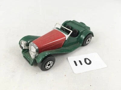ANTIGUO MATCHBOX SUPERFAST 47F JAGUAR SS100 VERDE/ROJO DIECAST COCHE DEPORTIVO TAILANDIA Foto 1 de 4