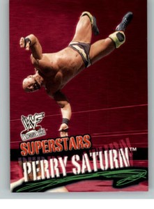 2001 Fleer WWE Wrestlemania #59 Perry Saturn