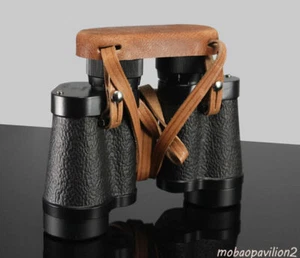 New Chinese Army Type 62 8x30 Multicoating Binocular Telescope with Leather Box - Picture 1 of 7