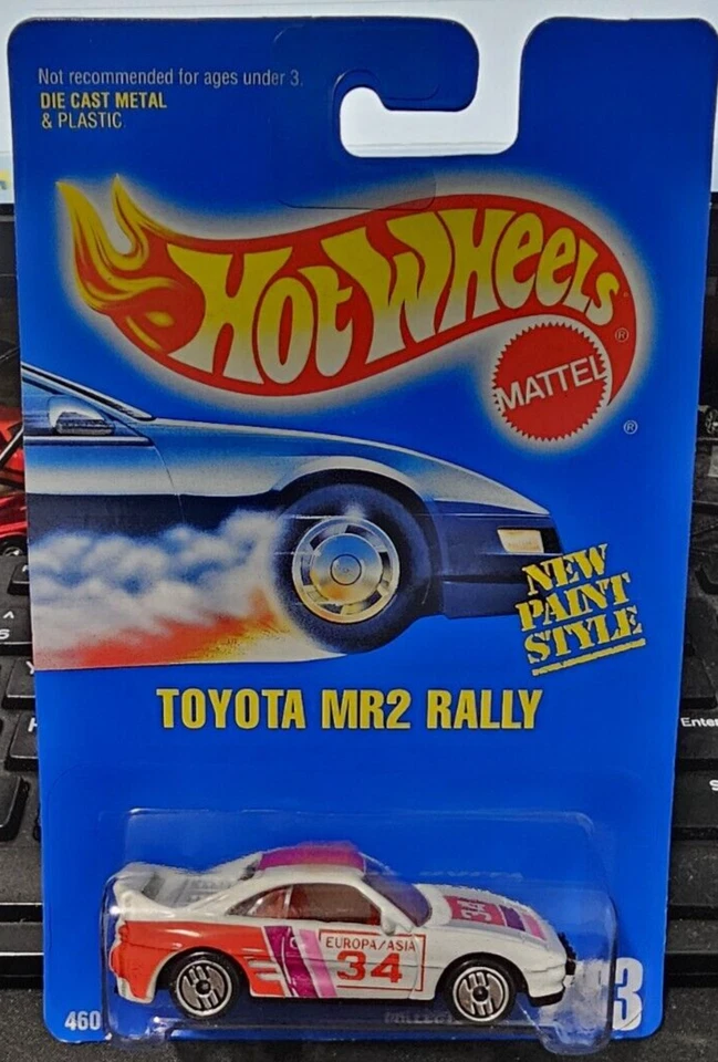 HOT WHEELS COLLECTOR # 233 TOYOTA MR2 RALLY Vehicle--Brand NEW - Image 1 of 1