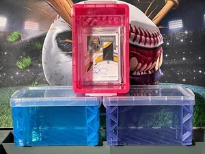 Card Storage Box Lot (3) Suitable For Ultra Pro One Touch Magnetic Card Holders - Bild 1 von 3
