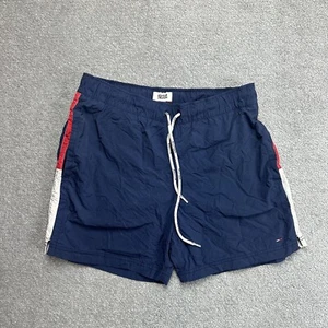 TOMMY HILFIGER Herren Badehose Badeshorts Gr. M Beach Shorts Logo 17409 Blau - Bild 1 von 7