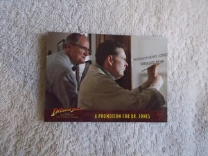 Indiana Jones & Kingdom of the Crystal Skull "PROMOTION FOR DR. JONES" #71 Card - Picture 1 of 2