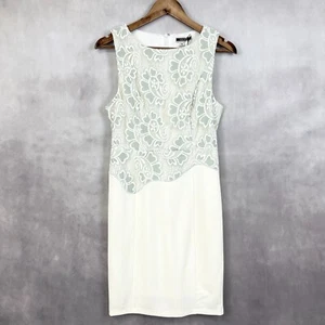 Nikibiki Womens Sheath Dress Size Medium Paisley Lace Wedding Guest Brunch Party - Picture 1 of 11