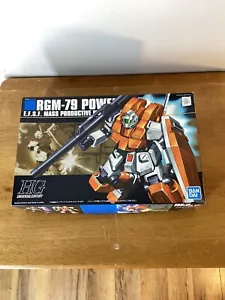 RGM-79 POWERED GM 1/144 HG BANDAI Open Box Sealed Components Plastic Kit - Picture 1 of 4
