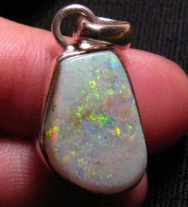 O&co Opal Pendant Coober Pedy Australia Lithotherapy Christmas Gift - Picture 1 of 5