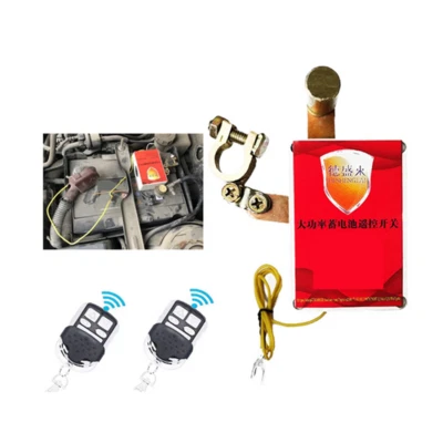 Battery Isolator Disconnect Switch System Wireless Remote For 12V Car SUV Truck - Image 1 of 4