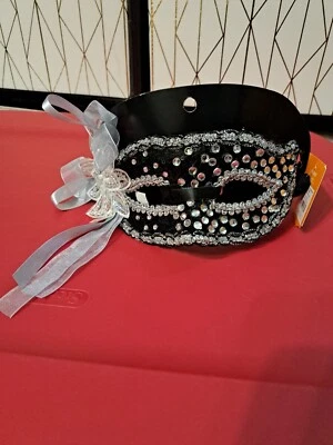 "New" Adult Black Lace Masquerade Mask Hyde & EEK! Boutique - Image 1 of 3