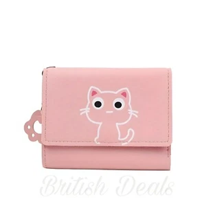Women Wallet Small Money Purse Ladies Folding Coin Card Holder Bifold Wallet UK - Picture 1 of 42