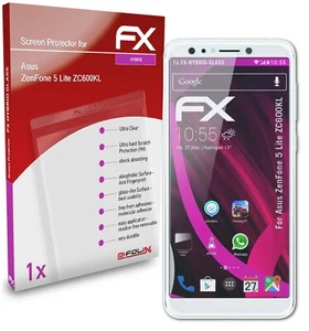 atFoliX Película Vidrio para Asus ZenFone 5 Lite ZC600KL 9H Armadura protectora - Imagen 1 de 5