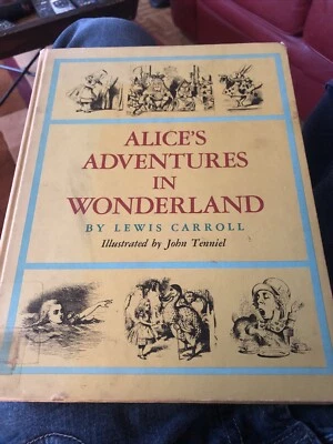 Alice's Adventures in Wonderland by Lewis Carroll-1977 HC-Unabridged Large Print - Image 1 of 4