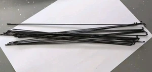 18 x 298mm Sapim RACE J Bend BLACK double butted spoke 14 g - 2mm x 1.8 - Picture 1 of 1