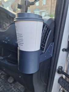 CITROEN Logo Van Cup Drink Holder PEUGEOT BOXER (2006-2023) Side Panel Mounted. - Picture 1 of 7