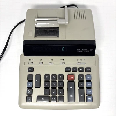 Sharp Compet VX-2652B Printing Calculator for Tax & Accounting -TESTED - Image 1 of 4